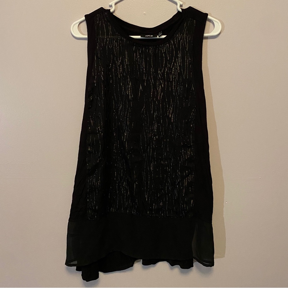Apt 9 black shirt